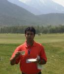 Enjoying Kahwa in Pahalgam Golf Club