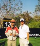 With Adam Scott - Masters Champion 2013